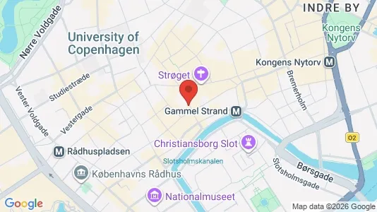 Kontorlokaler til leje i København K - kort over placeringen