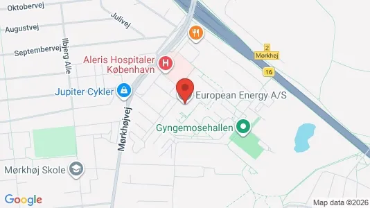 Kontorlokaler til leje i Søborg - kort over placeringen