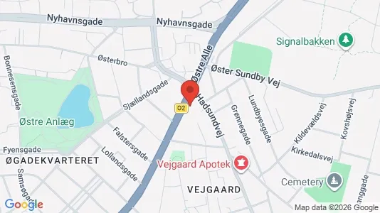 Boligudlejningsejendomme til salg i Aalborg Centrum - kort over placeringen