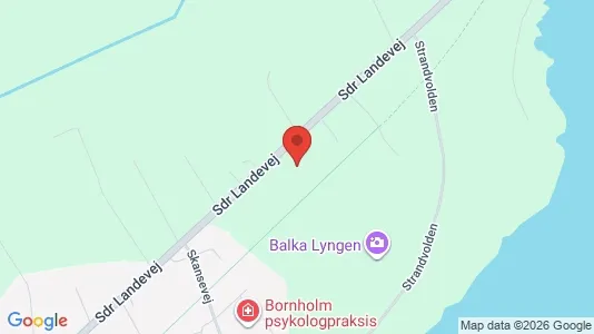 Erhvervslejemål til salg i Nexø - kort over placeringen
