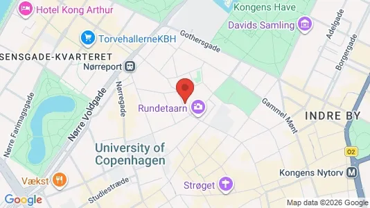 Kontorlokaler til leje i København K - kort over placeringen
