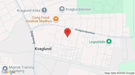 Erhvervslejemål til leje i Esbjerg Ø - kort over placeringen