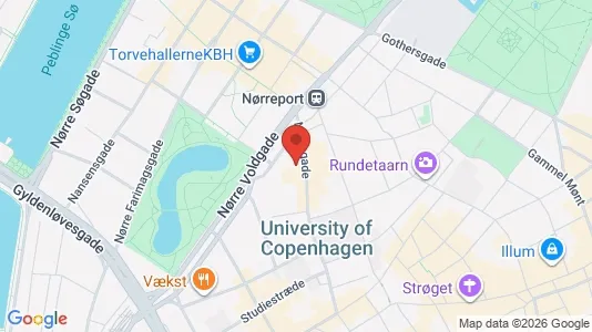 Kliniklokaler til leje i København K - kort over placeringen